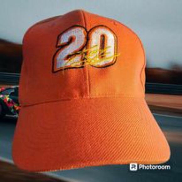 Tony Stewart Orange Home Depot OSFA Fitted Hat - Picture 1 of 3